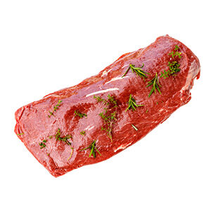 FROZEN BEEF FLAT IRON STEAK